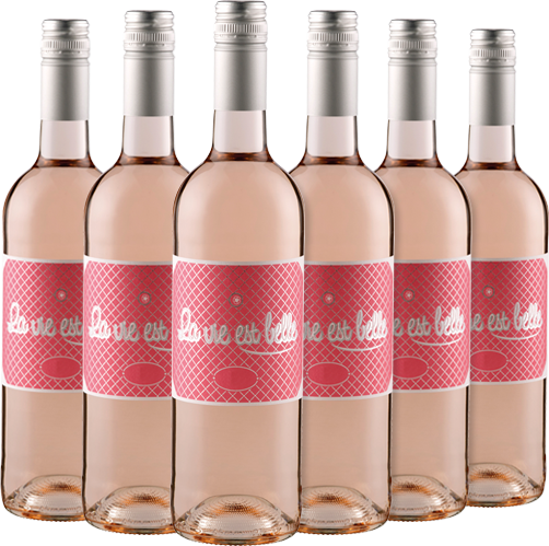 La vie est belle Rosé VdF - 9,5% alc