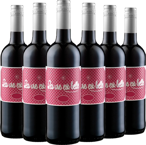 La vie est belle Rouge VdF - 10,5% alc